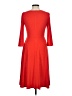 Eliza J Solid Red Cocktail Dress Size 6 - photo 2
