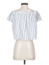 Stradivarius White Short Sleeve Blouse Size S - photo 2