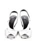 Zara Metallic Silver Heels Size EU 39 - photo 2