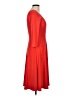 Eliza J Solid Red Cocktail Dress Size 6 - photo 4