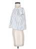 Stradivarius White Short Sleeve Blouse Size S - photo 5