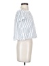 Stradivarius White Short Sleeve Blouse Size S - photo 4