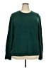 J.Crew Factory Store Solid Green Pullover Sweater Size 2X - photo 1