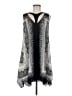 BCBGMAXAZRIA 100% Polyester Paisley Gray Casual Dress Size M - photo 1