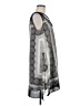 BCBGMAXAZRIA 100% Polyester Paisley Gray Casual Dress Size M - photo 4