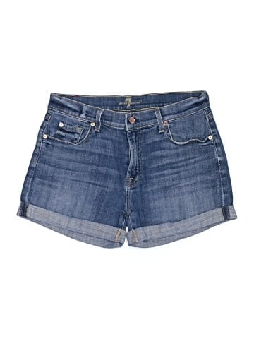 7 For All Mankind Denim Shorts (view 1)