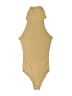 LA Hearts Tan Bodysuit Size S - photo 1