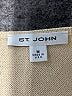 St. John Ivory Sleeveless Top Size M - photo 7