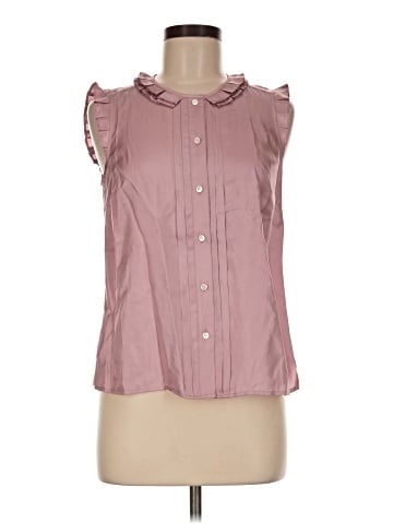 J.Crew Sleeveless Silk Top (view 1)