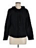 Old Navy 100% Cotton Black Long Sleeve Blouse Size M - photo 1