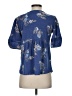 Lee Blue Short Sleeve Blouse Size S - photo 2