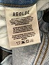 AGOLDE Hearts Blue Jeans Size 28 waist - photo 8