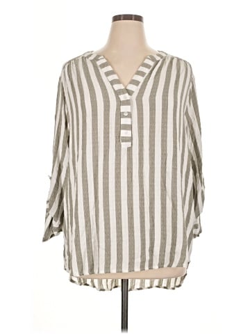 Jane and Delancey Long Sleeve Henley (view 1)