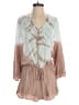 NIBI MTK 100% Rayon Tie-dye Tan Romper Size M - photo 1