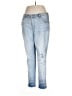 Seven7 Solid Blue Jeans Size 16 - photo 1