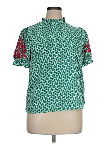Unbranded Short Sleeve Blouse (view 1)