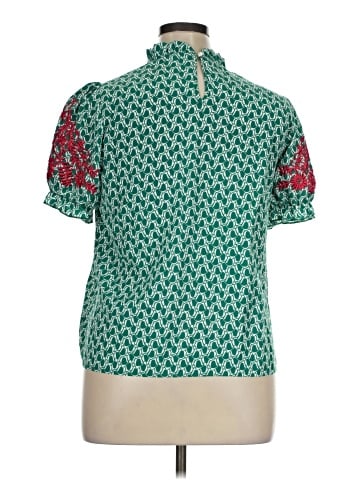 Unbranded Short Sleeve Blouse (view 2)