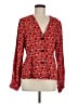 ASOS Red Long Sleeve Blouse Size 8 - photo 1