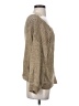 TOBI Metallic Tan Pullover Sweater Size S - photo 4
