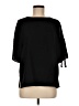 Mango 100% Polyester Black 3/4 Sleeve Blouse Size M - photo 1