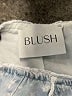 Blush 100% Cotton Stars Blue Shorts Size L - photo 3