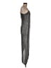 BCBGeneration Metallic Silver Cocktail Dress Size M - photo 4