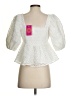 Buddy Love 100% Polyester Ivory 3/4 Sleeve Blouse Size S - photo 2