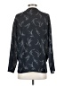 Vince. 100% Polyester Blue Long Sleeve Polo Size XS - photo 2