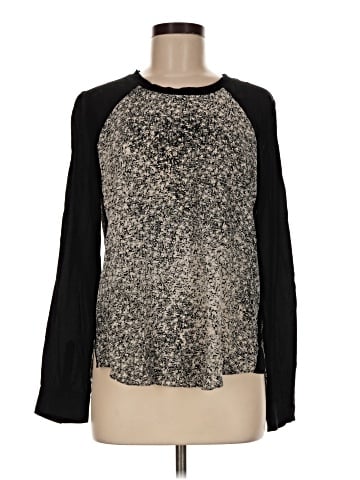 Rebecca Taylor 3/4 Sleeve Silk Top (view 1)