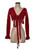 Sugar Thrillz Red Cardigan Size S - photo 1