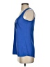 Banana Republic 100% Polyester Blue Sleeveless Top Size XS - photo 5