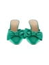J.Crew Green Mule/Clog Size 6 1/2 - photo 2