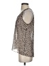 Unbranded 100% Polyester Tan Sleeveless Blouse Size S - photo 5