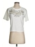 Le Superbe Silver Short Sleeve Top Size S - photo 1