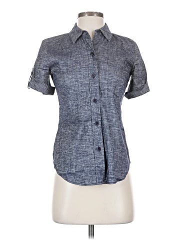 Theory Short Sleeve Button-Down Shirt (view 1)