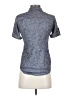 Theory Gray Short Sleeve Button-Down Shirt Size P (petite) - photo 2