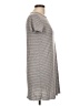Forever 21 Stripes Gray Casual Dress Size L (estimated) - photo 4