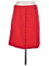 Nine West Solid Red Casual Skirt Size 8 - photo 1