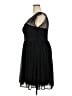 Torrid 100% Polyester Solid Black Cocktail Dress Size 18 Plus - photo 5