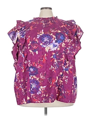 Candace Cameron Bure Short Sleeve Blouse (view 1)