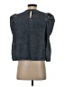 a.n.a. A New Approach Gray Denim Vest Size S - photo 2