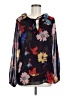 CAbi 100% Polyester Black Long Sleeve Blouse Size M - photo 1