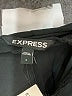 Express 100% Rayon Solid Black Romper Size 4 - photo 4