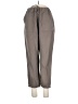 Zara Solid Gray Casual Pants Size L - photo 1