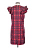 Draper James Plaid Red Casual Dress Size 4 - photo 2