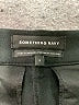Something Navy Solid Black Dress Pants Size 2 - photo 7