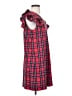 Draper James Plaid Red Casual Dress Size 4 - photo 4