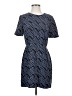 Fossil 100% Polyester Polka Dots Blue Casual Dress Size 2 - photo 1