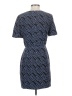 Fossil 100% Polyester Polka Dots Blue Casual Dress Size 2 - photo 2