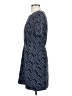 Fossil 100% Polyester Polka Dots Blue Casual Dress Size 2 - photo 5